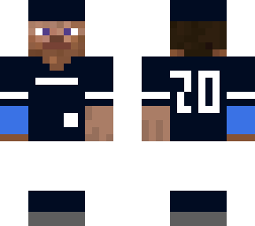 navy baseball skin