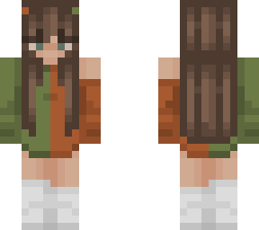 Off-Shoulder Sweatshirt O&G #2 Minecraft Skin