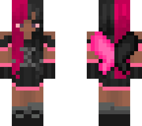 pink and black fairy