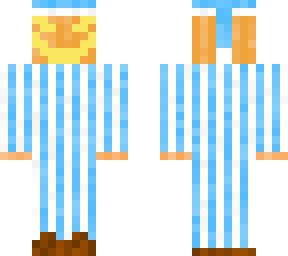 pumpkin man in pj's