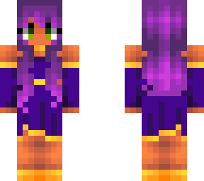 royal magic girl in dress