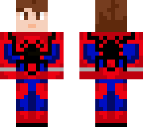 spectacular spider-man (no mask)  (new fan custom skin)
