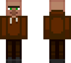villager in a hoodie
