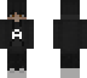 black hoodie boy