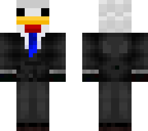 chicken in tux