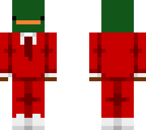 duck with suit