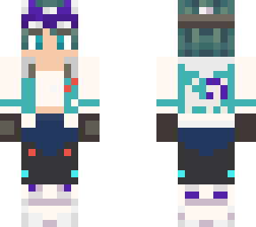 kiriko skin purple edit (more 3d attempt)