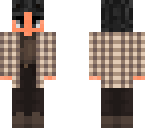 middle part with flannel