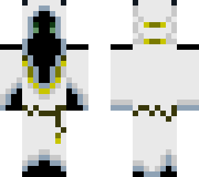mysterious cloaked figure