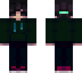 new minecraft skin (green ver./main)