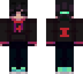 new minecraft skin (red ver.)