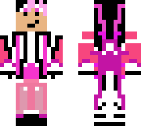 pink dress girl
