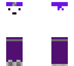 purple and white