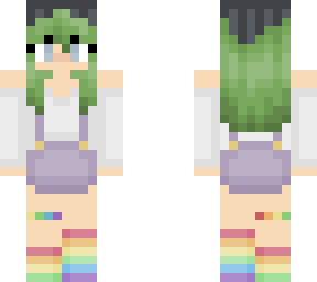 rainbow girl