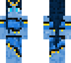 say something in blue