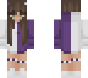 two tone hoodie girl p&w