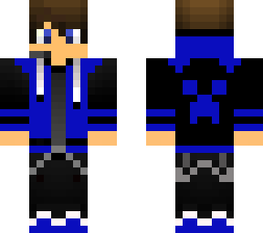 blue gamer man