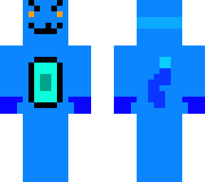 blue skin