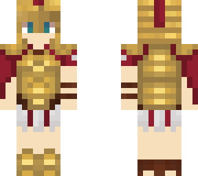 james in greek armor
