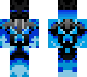blue ender man