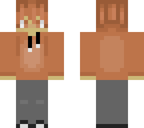 brown hoodie