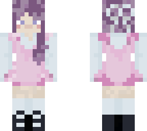cute pink dress oc