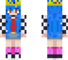 dixie (oc) with technoblade's crown
