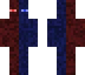 my logo (red v blue enderman)