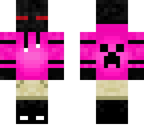 pink hoodie white undershirt