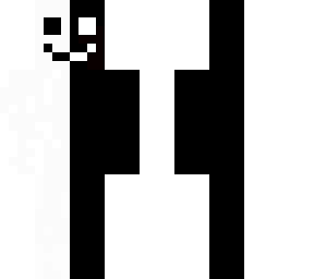 white and black