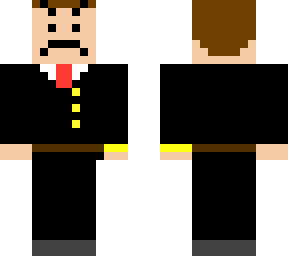 derpy/terrible made mad man in a suit