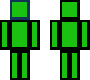 green with outline