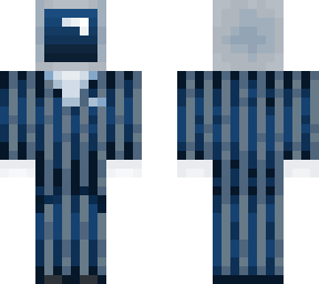 pinstripe suit