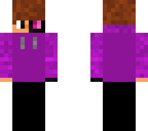 purple sweatshirt