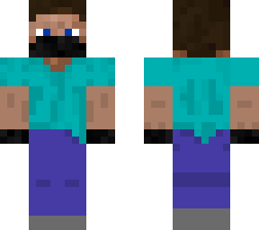 steve with a mask
