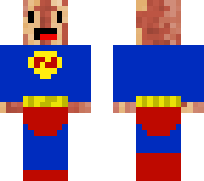 superman bacon skin