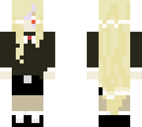 blonde red eyes