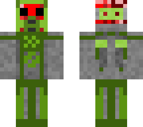 creeper with hazmat