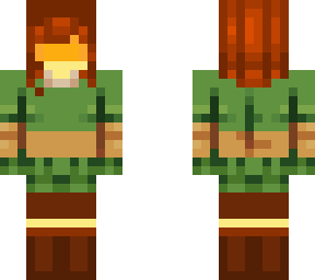 kris deltarune in a skirt (credit to sweater in desc)