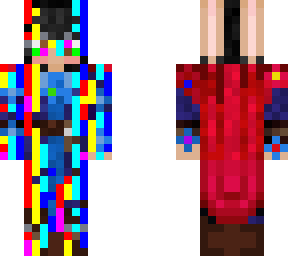 mi skin con glitch