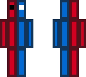 red blue