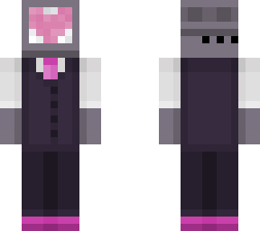 tv head fancy suit