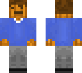 blue shirt pumpkin