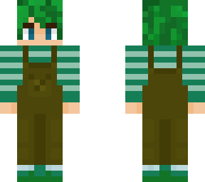 green hair