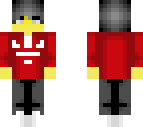 male - red shirt - adidas - black jeans - white shoes