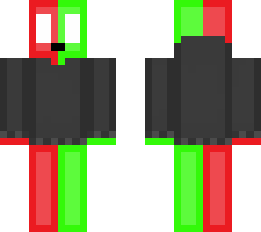 miracle red and green in pig form (reshade) in hoodie