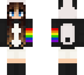 pride panda girl