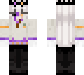 purple and orange w/ ram horns