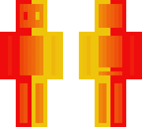 red and orange