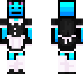 tripe maid outfit